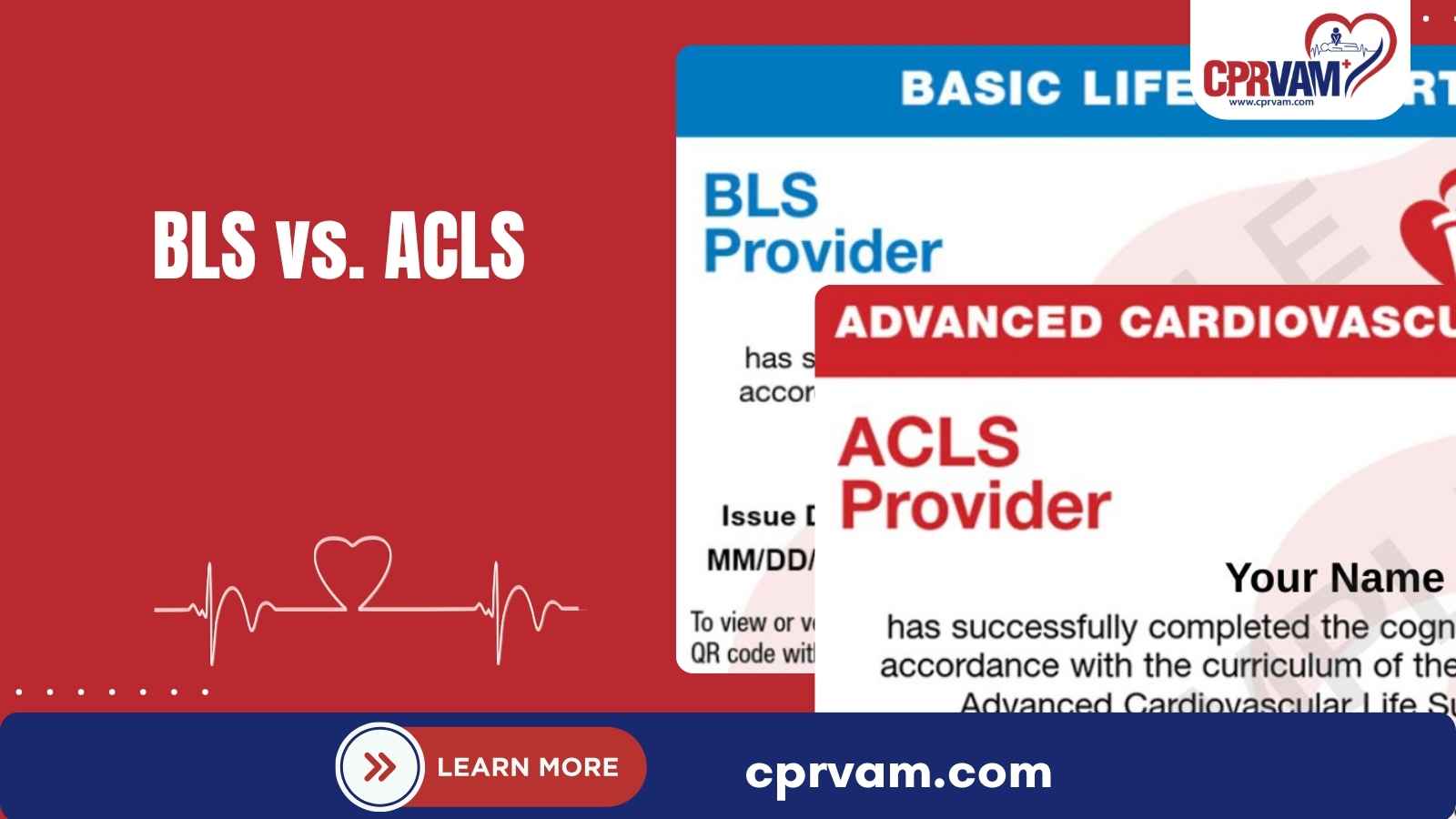 BLS vs. ACLS Certification and Training Comparison
