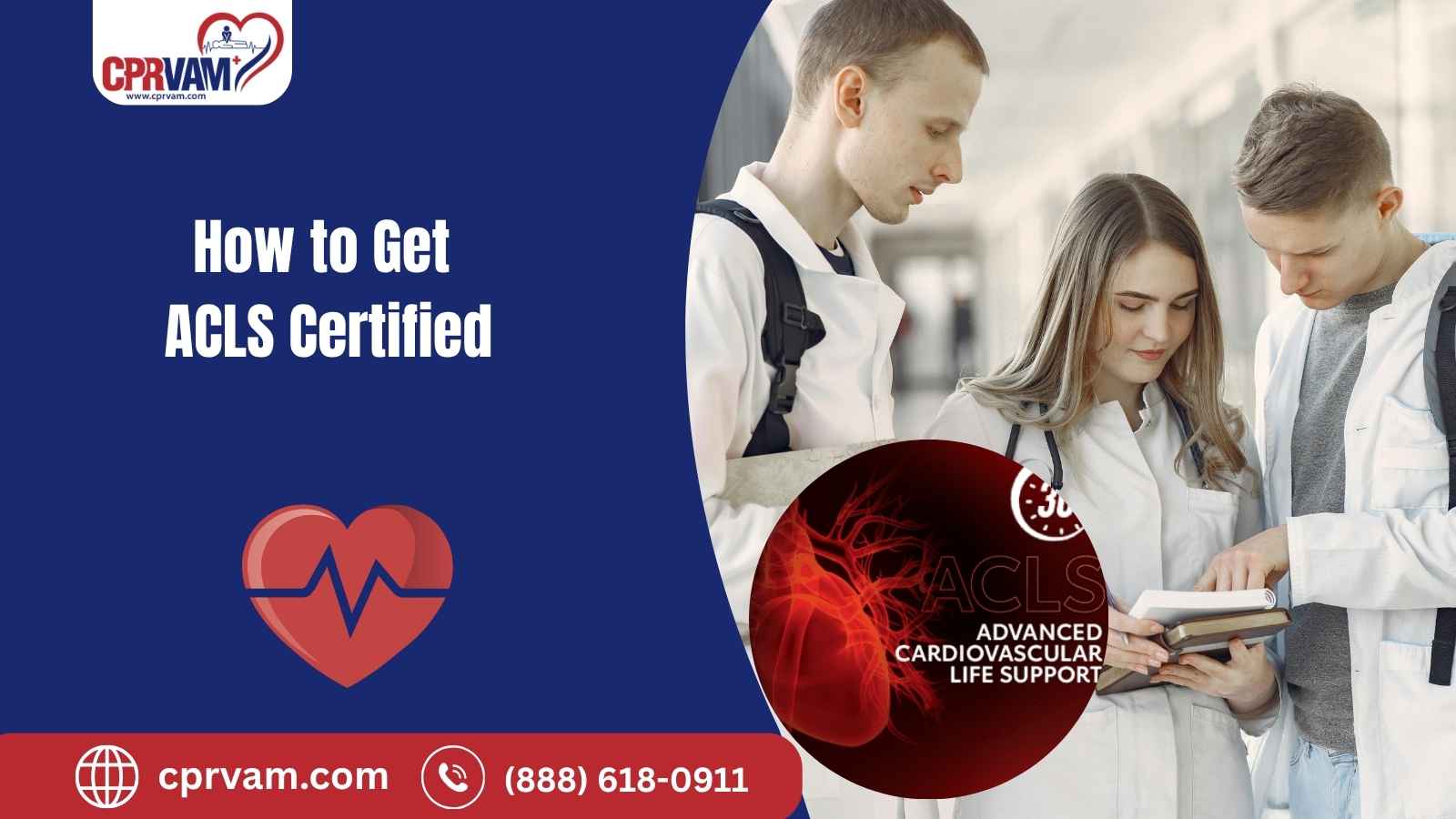 ACLS requirements, training steps, and renewal process