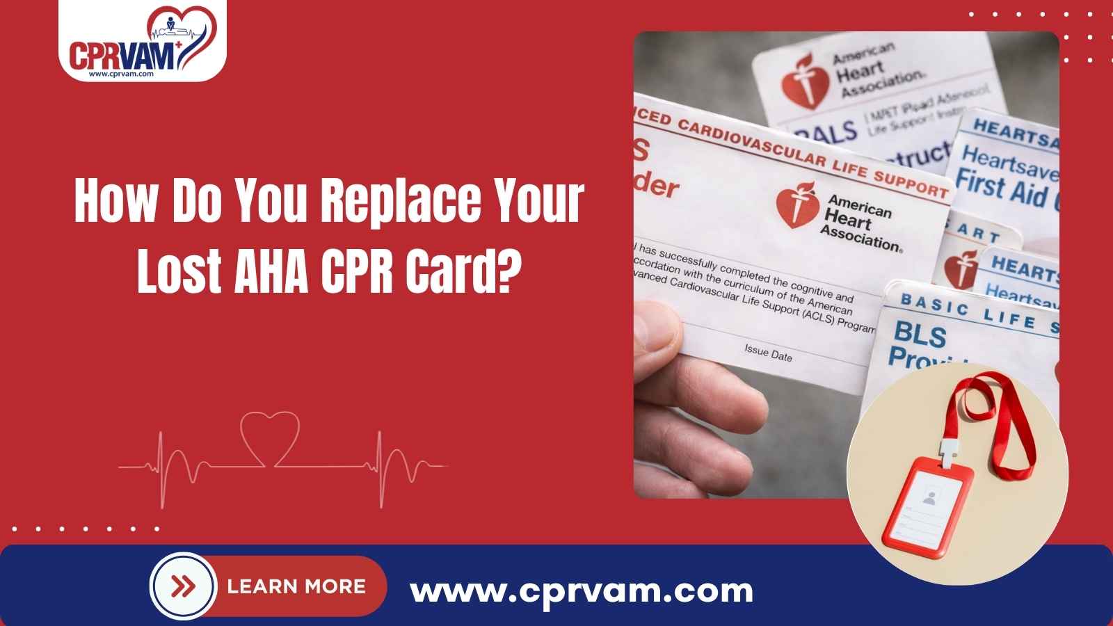 steps to replace a lost aha cpr certification card