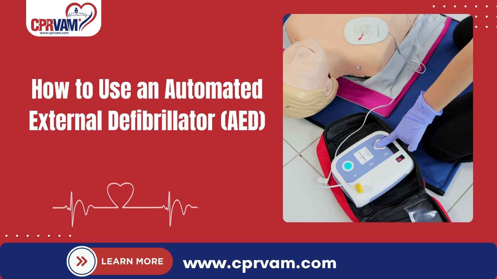 how to use an AED safely during a cardiac emergency