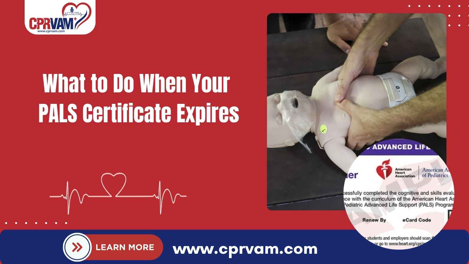 steps to take when your PALS certificate expires