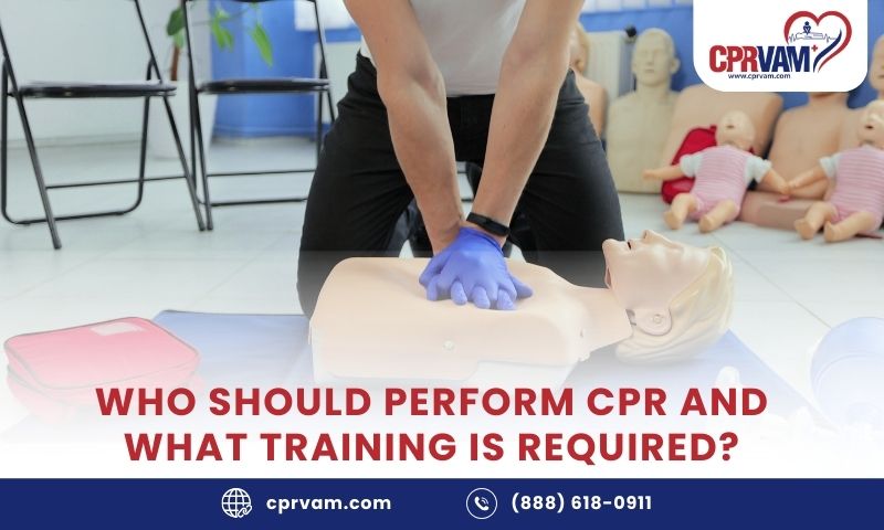 CPR training demonstration highlighting who can perform it