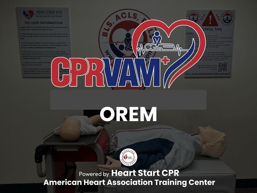 AHA CPR Certification in Orem