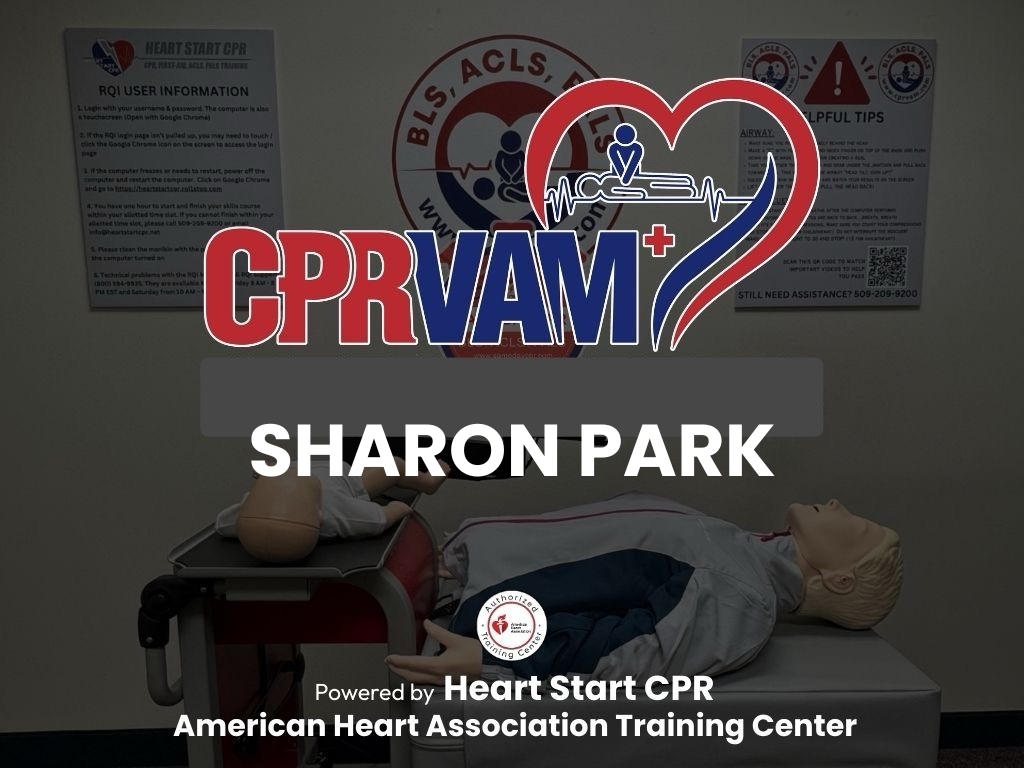 AHA CPR Certification Training in Sharon Park
