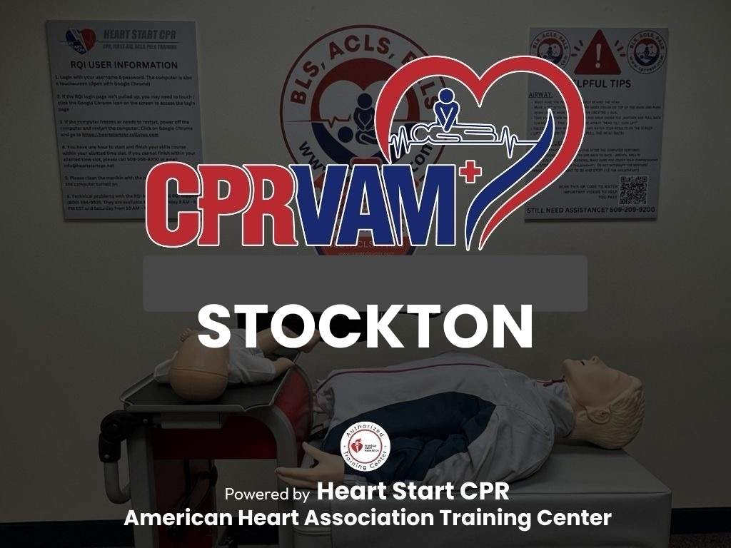 AHA CPR Classes in Stockton
