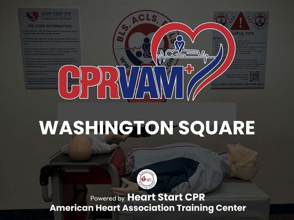 AHA CPR Certification in Washington Square