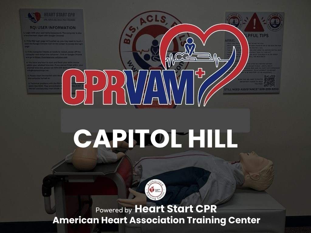 AHA CPR Certification in Capitol Hill