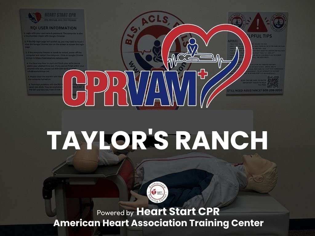 AHA CPR certification in Taylor Ranch