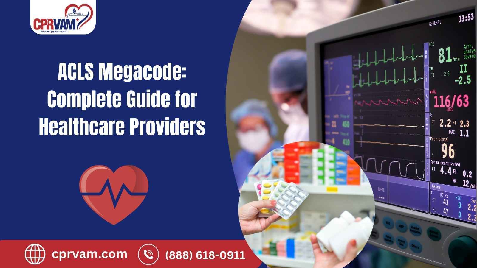 Advanced Cardiac Life Support ACLS Megacode guide