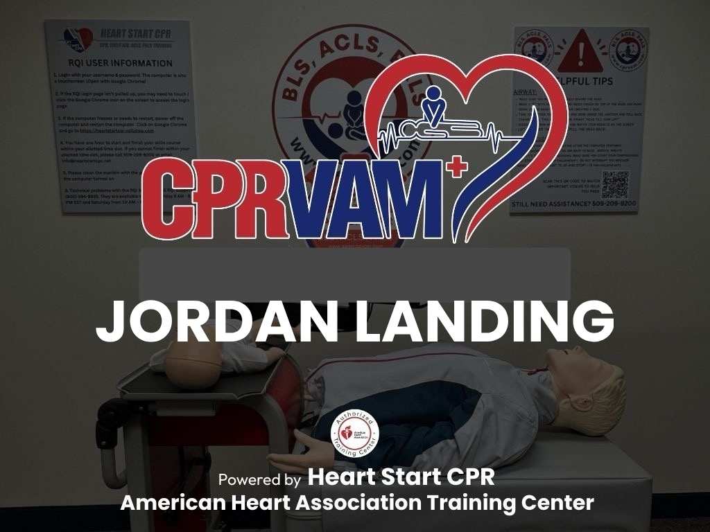 Get AHA CPR Certified in Jordan Landing, UT