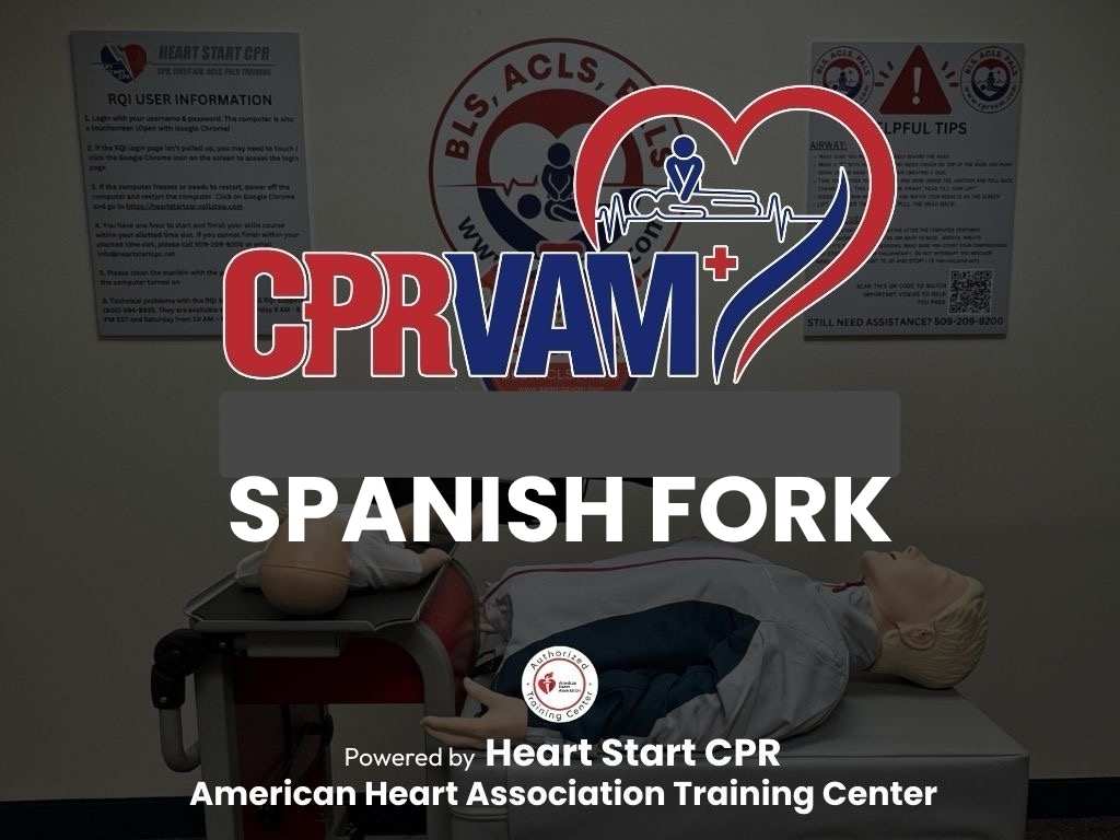 AHA CPR training in Spanish Fork, Utah