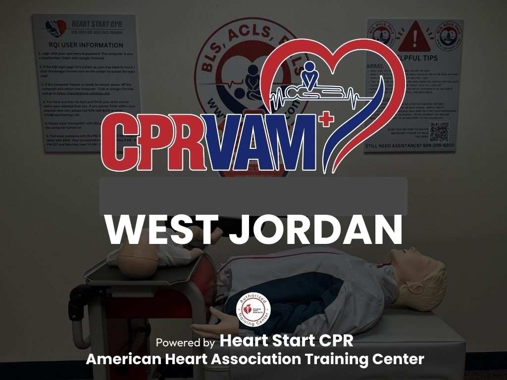 AHA CPR Certification in West Jordan, UT