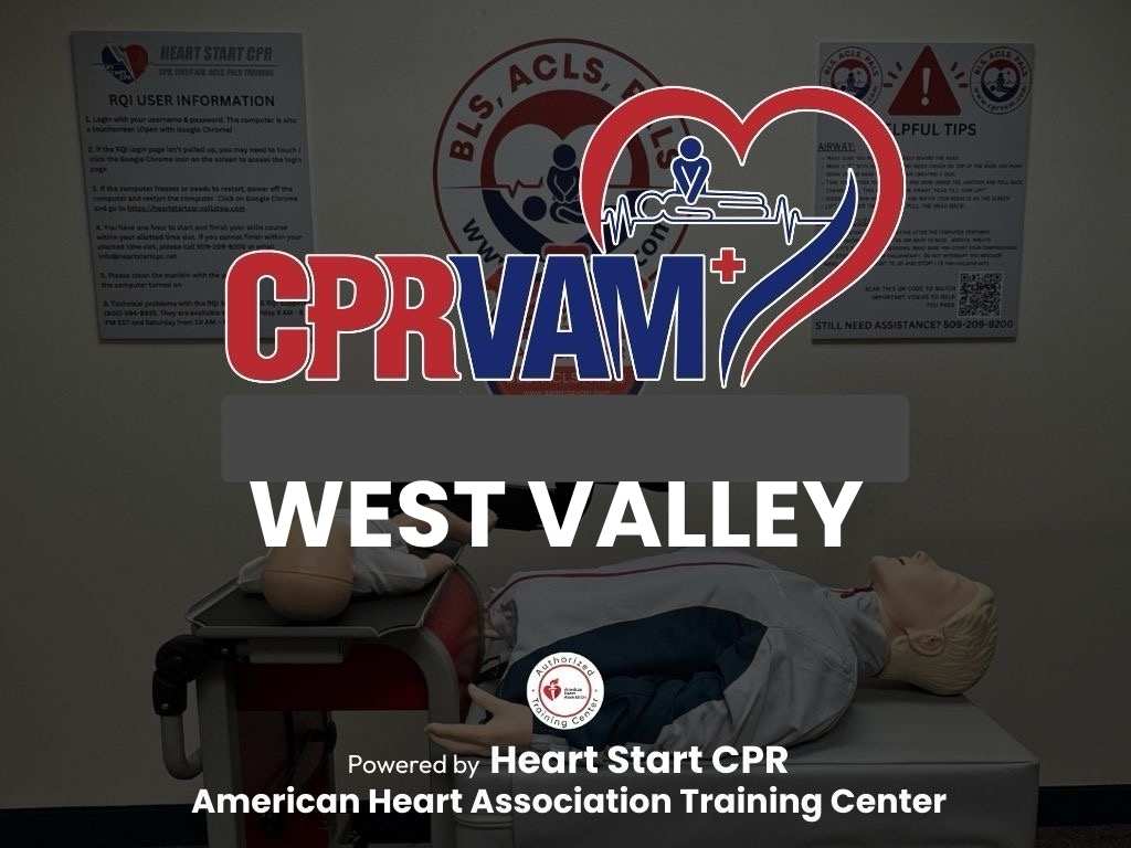 Get AHA CPR Certified in West Valley, UT