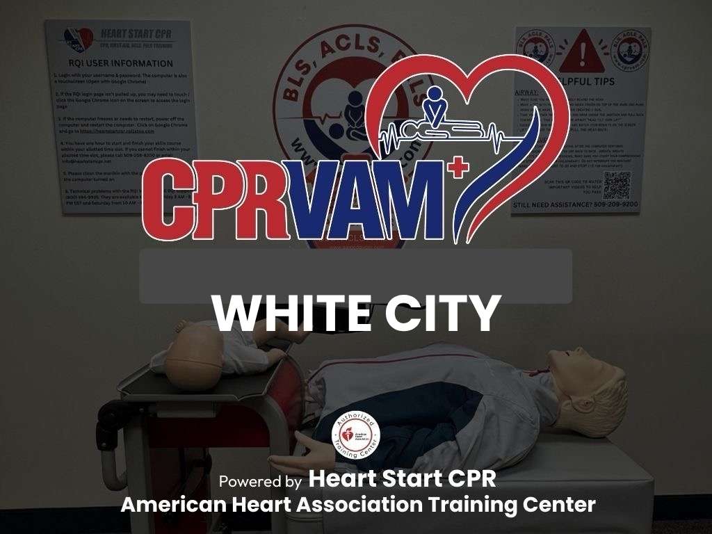 AHA CPR certification in White City, Sandy, UT