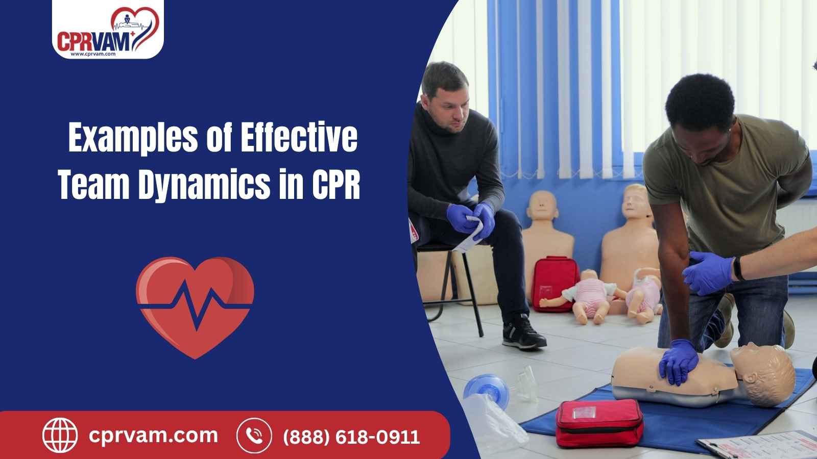 Healthcare professionals demonstrating teamwork during CPR training