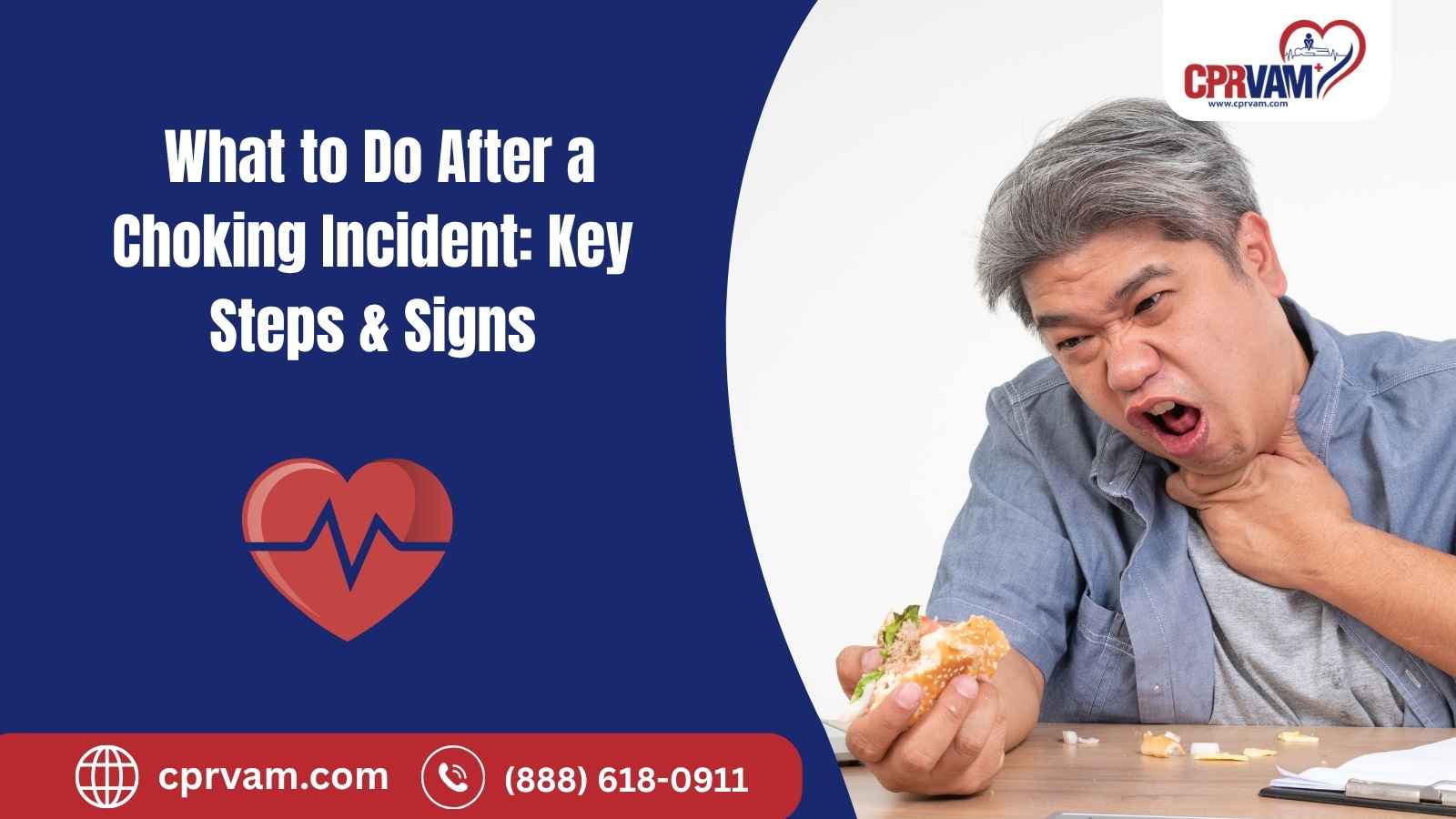 What to do after a choking incident