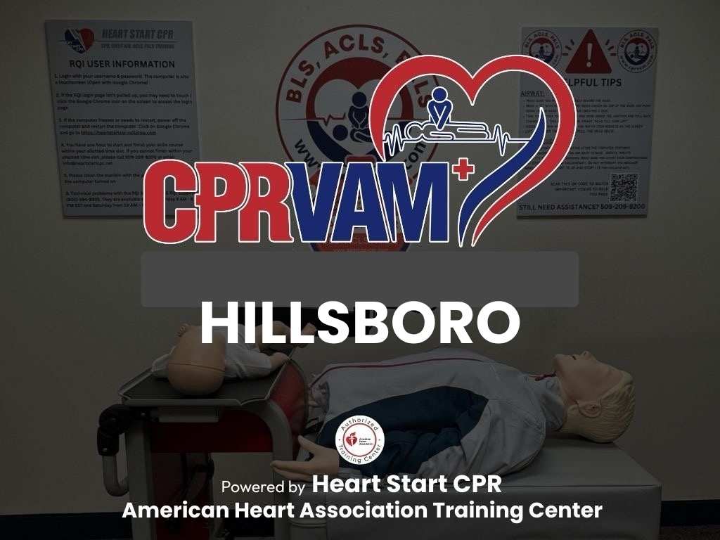 AHA CPR training in Hillsboro, OR